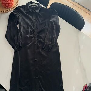 Zara satin dress